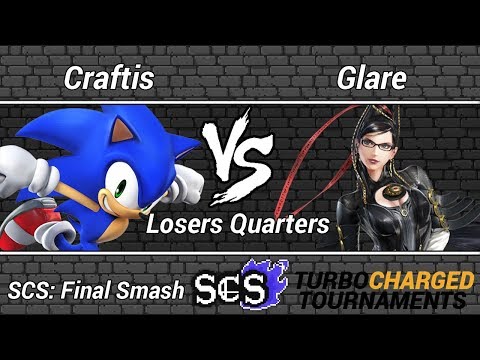 SCS: Final Smash Wii U Singles (Losers Quarters) - Craftis (Sonic) vs. Glare (Bayonetta)