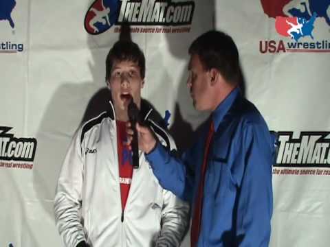 Junior Freestyle 145 pound champion Alex Dieringer of Wisconsin