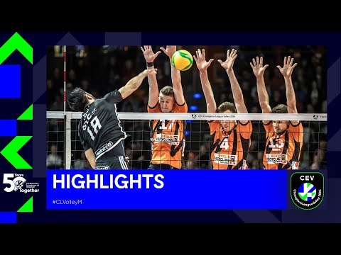 BERLIN Recycling Volleys vs. Sport LISBOA e Benfica - Match Highlights