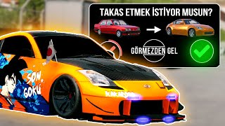 Sadece TAKAS Yaparak ZENGİN OLDUM 2 !! Car Parking Multiplayer