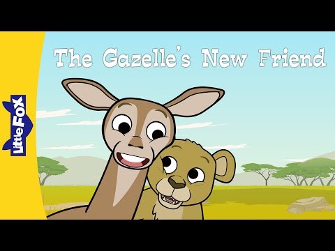 The Gazelle's New Friend | Science | Animals | Little Fox | Bedtime Stories