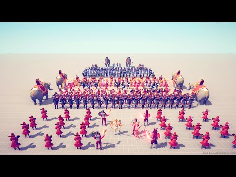 GOOD + EVIL FACTION VS EVERY FACTION - Totally Accurate Battle Simulator TABS