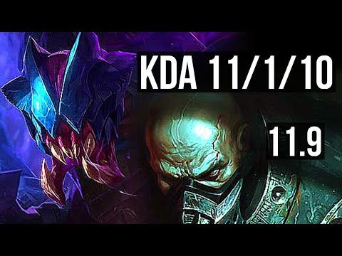 REK'SAI vs URGOT (JUNGLE) | 11/1/10, 1.6M mastery, 600+ games, Legendary | KR Diamond | v11.9