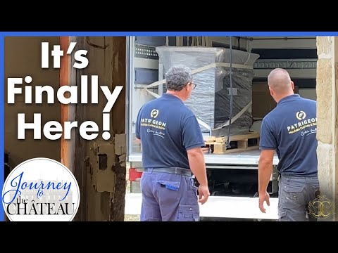 An EXCITING delivery for the CHATEAU Cuisine, KITCHEN MAKEOVER - Journey to the Château, Ep. 105