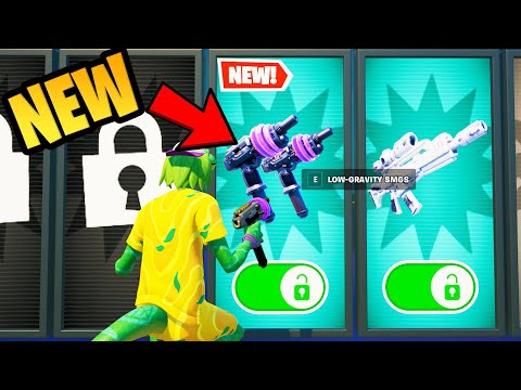 How To Get NEW Low Gravity SMG in 1vs1 with every gun Fortnite