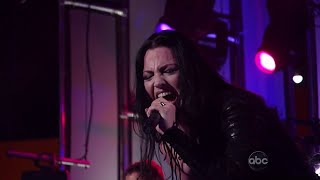 Evanescence - What You Want (Live at Jimmy Kimmel 2011) HD