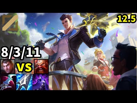 Jayce Mid vs Gragas - KR Master | Patch 12.5