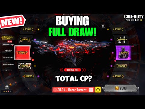 Mythic SO-14 Razor Torrent Full Draw COD Mobile | Stellar Extinction Mythic Draw CODM