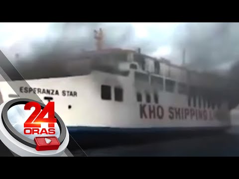 Passenger's ship safety certificate ng nasunog na M/V Esperanza Star, suspendido 24 Oras