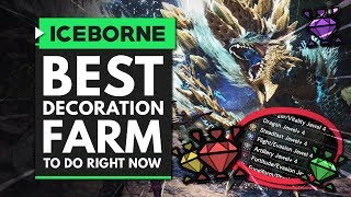 Monster Hunter World Iceborne | Best Decoration Farm You Should Be Doing Right Now