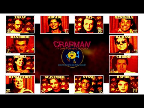 Piece of Crapman - The Synergy Story - Best Pac-Man clone on the Atari ST (ST Demoscene)