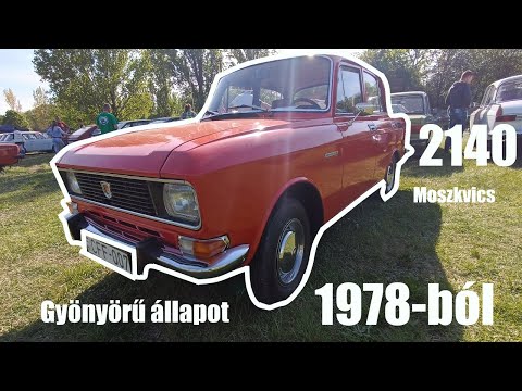 Garázs Videó 51.- 1978-as Moszkvics 2140