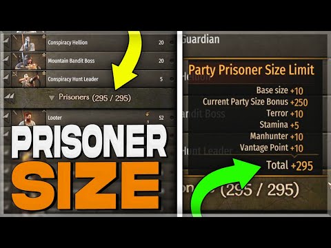 How to Get 290+ PRISONER SIZE in Bannerlord ! (FULL GUIDE)