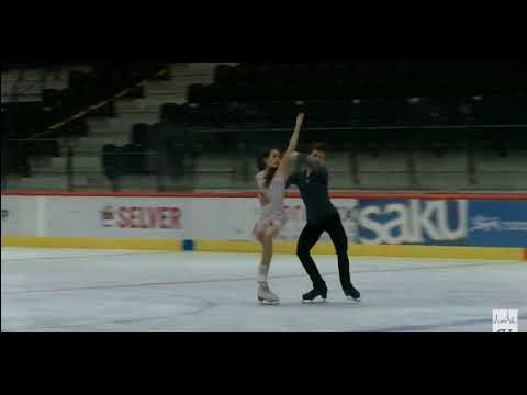 #18 Elizaveta KHUDAIBERDIEVA / Nikita NAZAROV (RUS) - 2017 TA⅃⅃INN TROPHY - JUNIOR Ice Dance - FD
