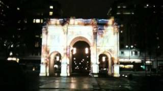 promo sur un monument londonien