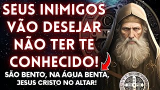 🛑PODEROSA Oração de SÃO BENTO para MANDAR para LONGE SEUS INIMIGOS | São Bento na Água Benta.