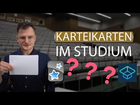 Warum Karteikarten im Studium bisher für DICH noch NICHT funktioniert haben