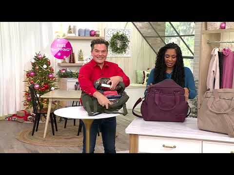 Lug Matte Luxe Overnight Bag - Boxer Boxer on QVC