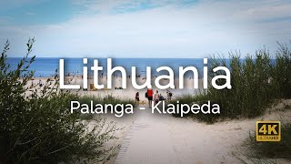 preview picture of video 'Palanga, Klaipeda, Curonian Spit - Lithuania - travel video 4k'