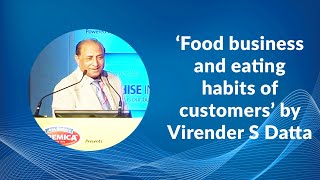Food business and eating habits of customers by Virender S Datta image