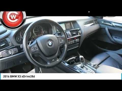 2016 BMW X3 2016 BMW X3 xDrive28d FOR SALE in San Luis Obispo, CA B20005A