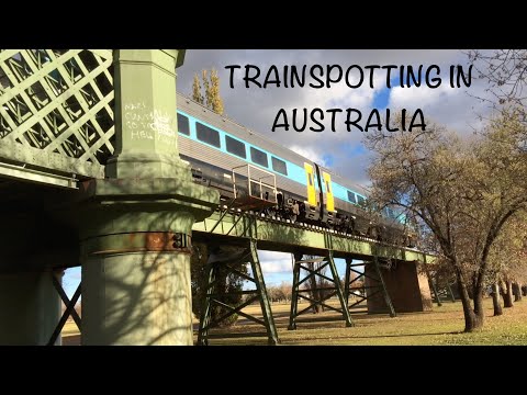 TRAINSPOTTING IN AUSTRALIA — Living the Dream!