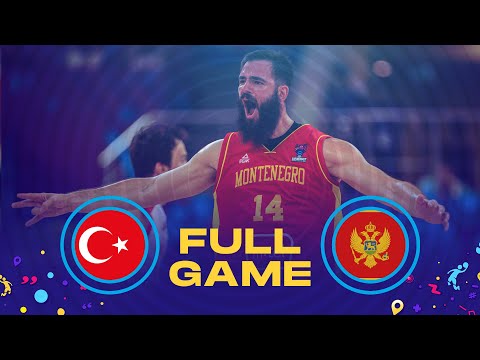 Turkey v Montenegro | Full Basketball Game | FIBA EuroBasket 2022