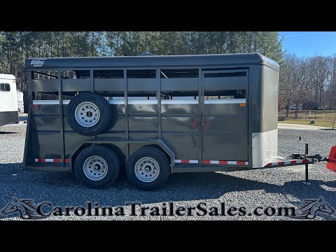 2026 Valley 16' Stock BP Trailer Tour – HD Axles, Escape Door, Slider Rear | Model: 26816HD