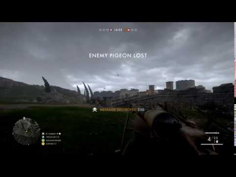 Battlefield 1 - Pigeon sniper takedown