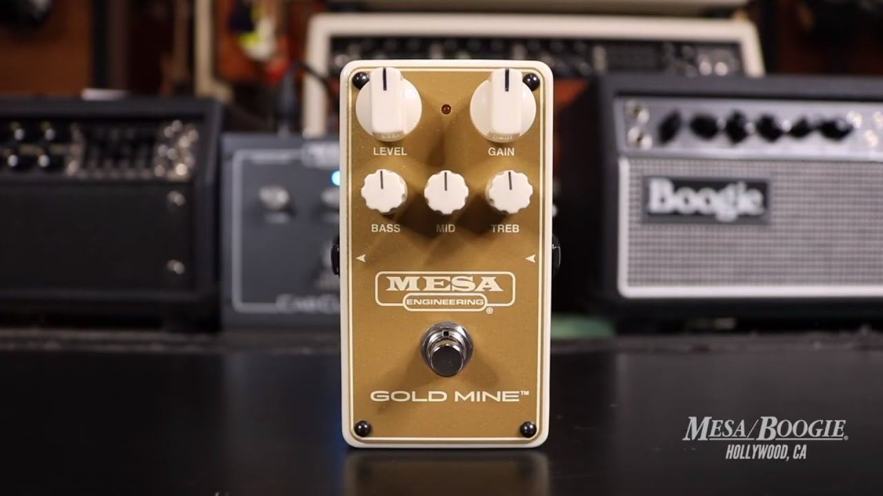 Mesa Boogie GOLD MINE California Hi-Gain Drive Pedal