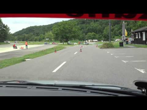 1. WL Slalom Solitude Stuttgart 2013 Daniel Rufle auf RRP Polo 1.4 16V F8 F2005 DM