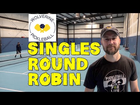 Wolverine Pickleball Singles Round Robin