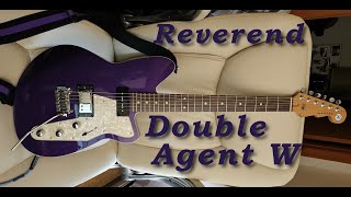 Video thumbnail for Reverend Double Agent W guitar. Surprisingly excellent!! by Chris Tompkins