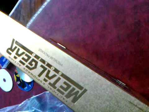 3rd Video  Unboxing the original Japanese Mint Metal Gear Solid Shareholder Premium Package