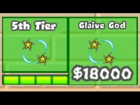 5th Tier Upgrades Mod - The Glaive God! | Bloons TD Battles 5th Tier Boomerang (BTD Battles)