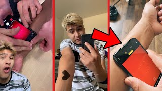Download lagu I Tried The Sharpie Phone Flash Shock Challenge ⚡️#Shorts mp3
