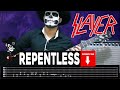 【SLAYER】[ Repentless ] cover by Masuka | LESSON | GUITAR TAB