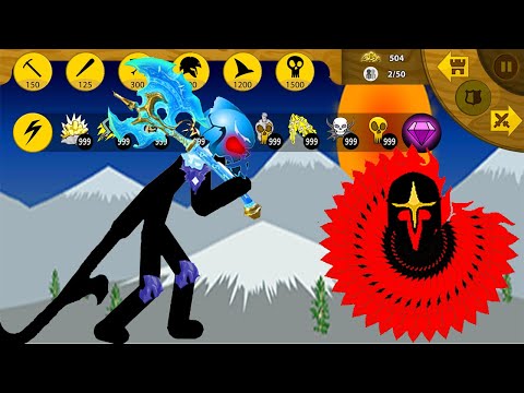 Griffon,Final Boss,Giant,Golden Spearton Stick War Animation STICK WAR LEGACY HUGE UPGRADE Park 128🎯