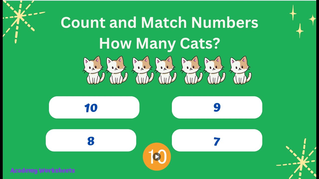Count and Match Numbers