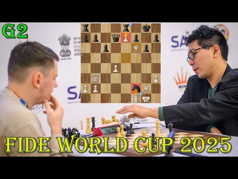 ROOK SAC!! Titas Stremavicius vs Wesley So || World Cup 2025 - R2 - G2