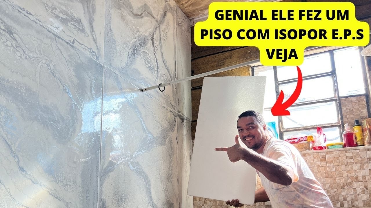 ECONOMIA NA CERTA!! FAÇA ISSO E NUNCA MAIS COMPRE PISO FIZ COM E .P.S IMPRESSIONANTE ELE E UM GENIO