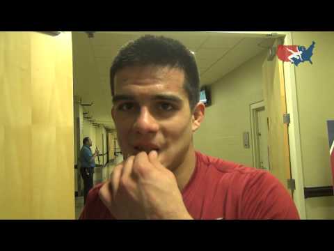 Michael Moreno (Iowa State) after 5th place finish at 2014 NCAA Championships