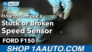 How to Remove a Stuck or Broken Speed Sensor