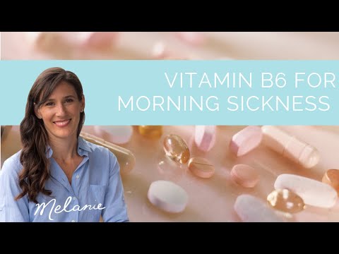 Can vitamin B6 help with morning sickness relief?