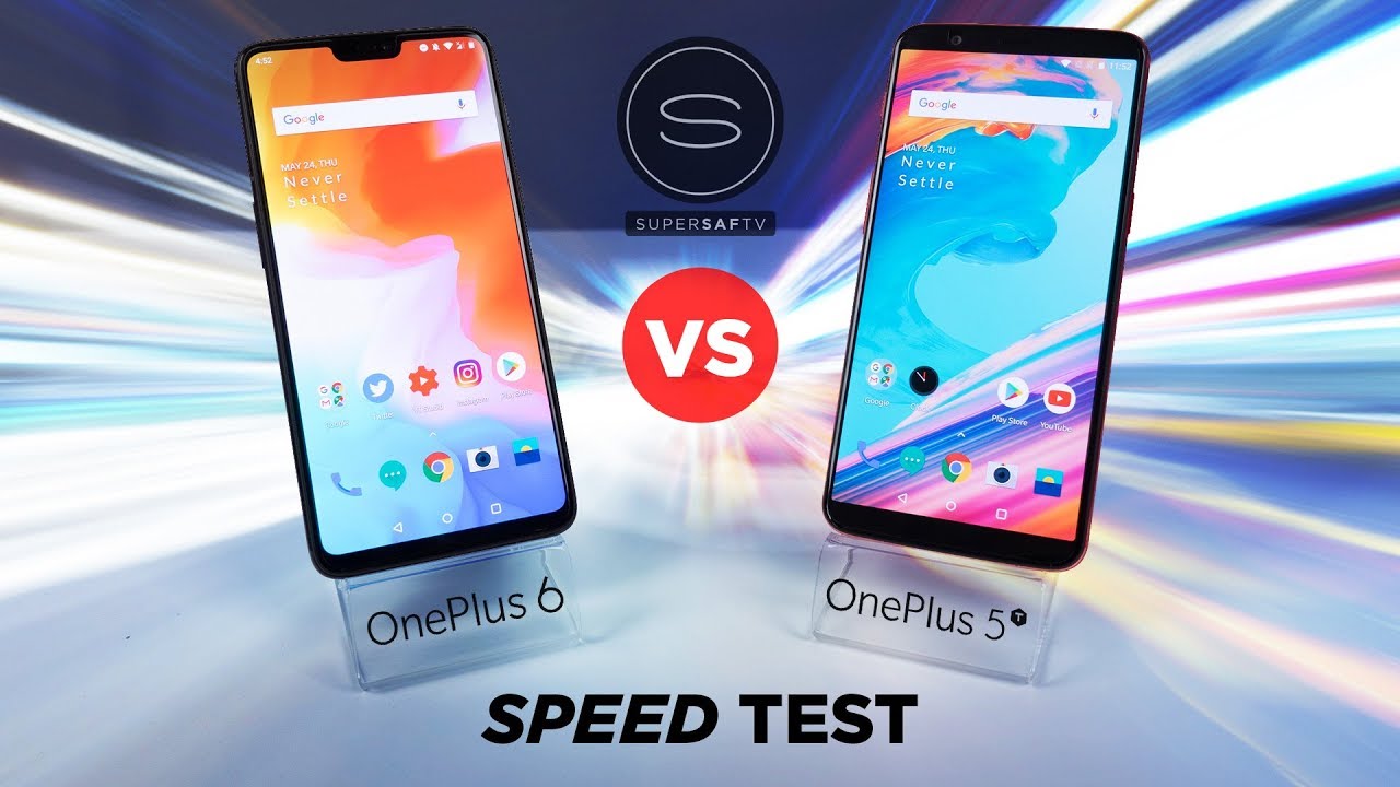 OnePlus 6 vs 5T SPEED Test