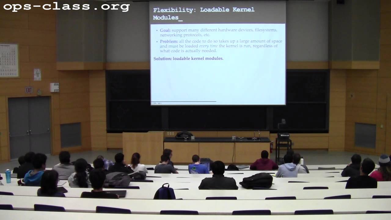 20 Apr 2014: Operating System Structure