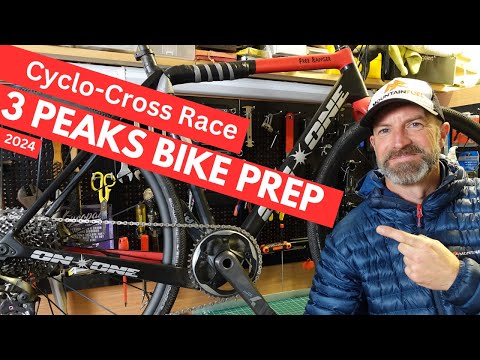 3 PEAKS CYCLO-CROSS RACE BIKE PREPARATION - HUNT TO MAVIC - PLANETX ON ONE FREERANGER GRAVEL BIKE