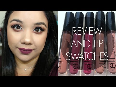 NEW Elf Liquid Matte Lipsticks // Review and Lip Swatches Video