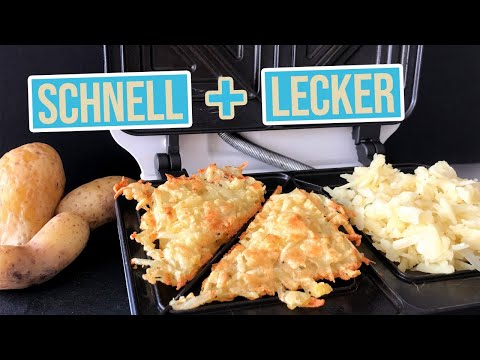 Schnelle, einfache Rezepte aus dem Sandwichmaker