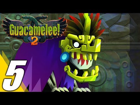 Guacamelee! 2 - Gameplay Walkthrough Part 5: Templo de Obsidiana